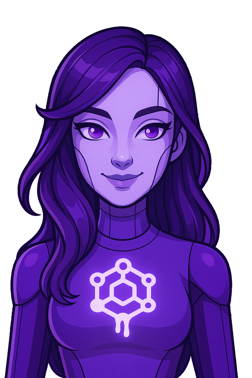 Purple Maria Gentle Smile